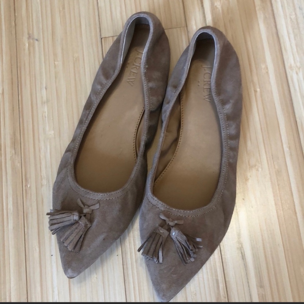 JCrew Tassle Flats